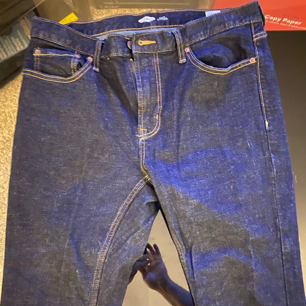 Old Navy men’s skinny jeans.